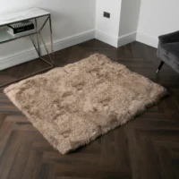 Brown Large Sheepskin Rug