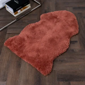 Brown Grey Small Sheepskin Rug from Simply Sheepskin add comfort and style to any room.