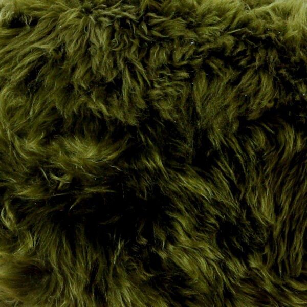 Green 6 Pelt Sheepskin Rug - Image 2