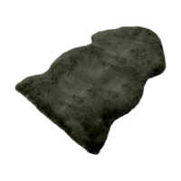 Luxurious Green Small Sheepskin Rug from Simply Sheepskin add comfort and style to any room.