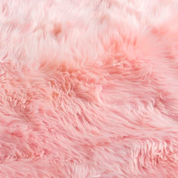 Pink Double Sheepskin Rug From Simply Sheepskin