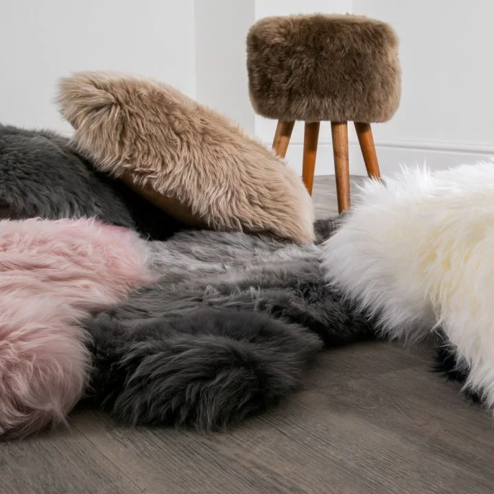 Luxurious Sheepskin from Simply Sheepskin add comfort and style to any room.