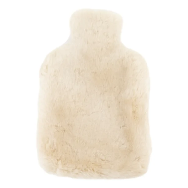 Sand Beige Sheepskin Hot Water Bottle - Image 3