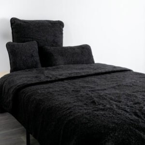 Black Wool Duvet