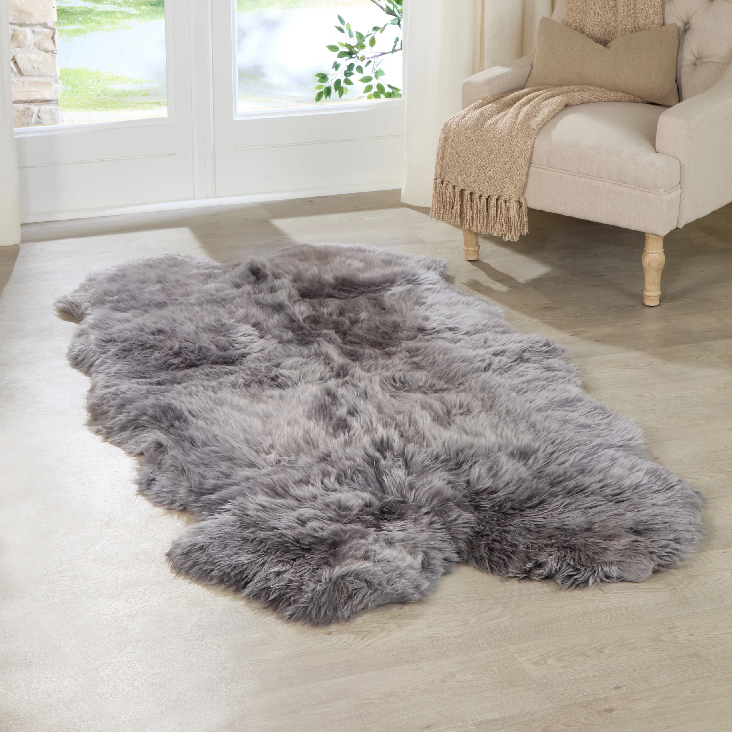 Quad Sheepskin Rugs
