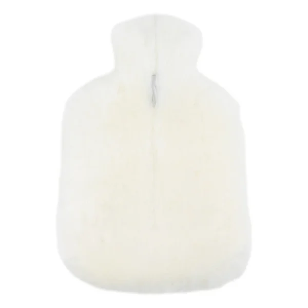 Natural White Sheepskin Hot Water Bottle - Image 3