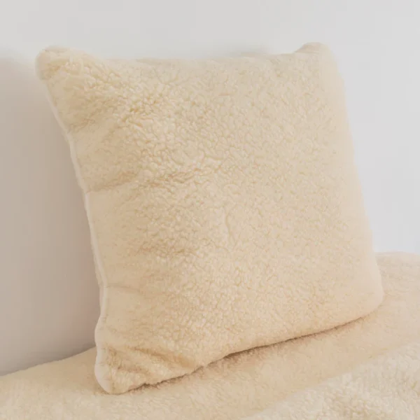 Natural Square Merino Wool Pillow