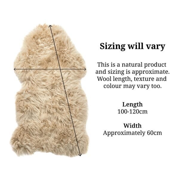 XXL Sheepskin Size
