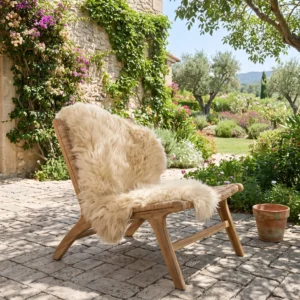 Champagne Sheepskin Rug - Extra Large