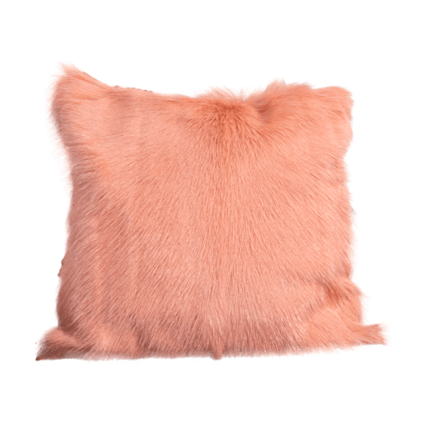 Pink Goatskin Cushion - Image 2