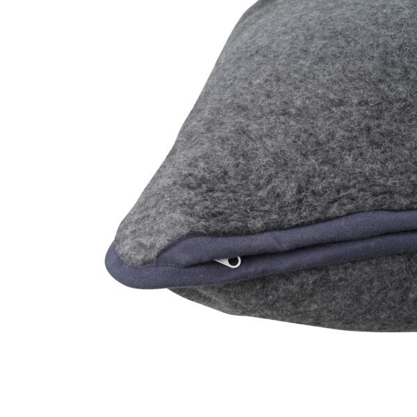 Merino Wool Pillow Grey - Image 2