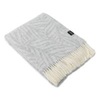 Light grey wool blanket - simply sheepskin
