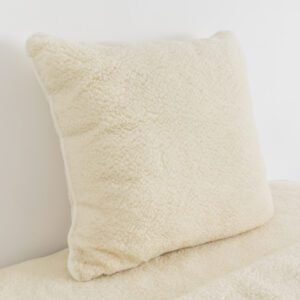 Merino Wool Cushion - Natural
