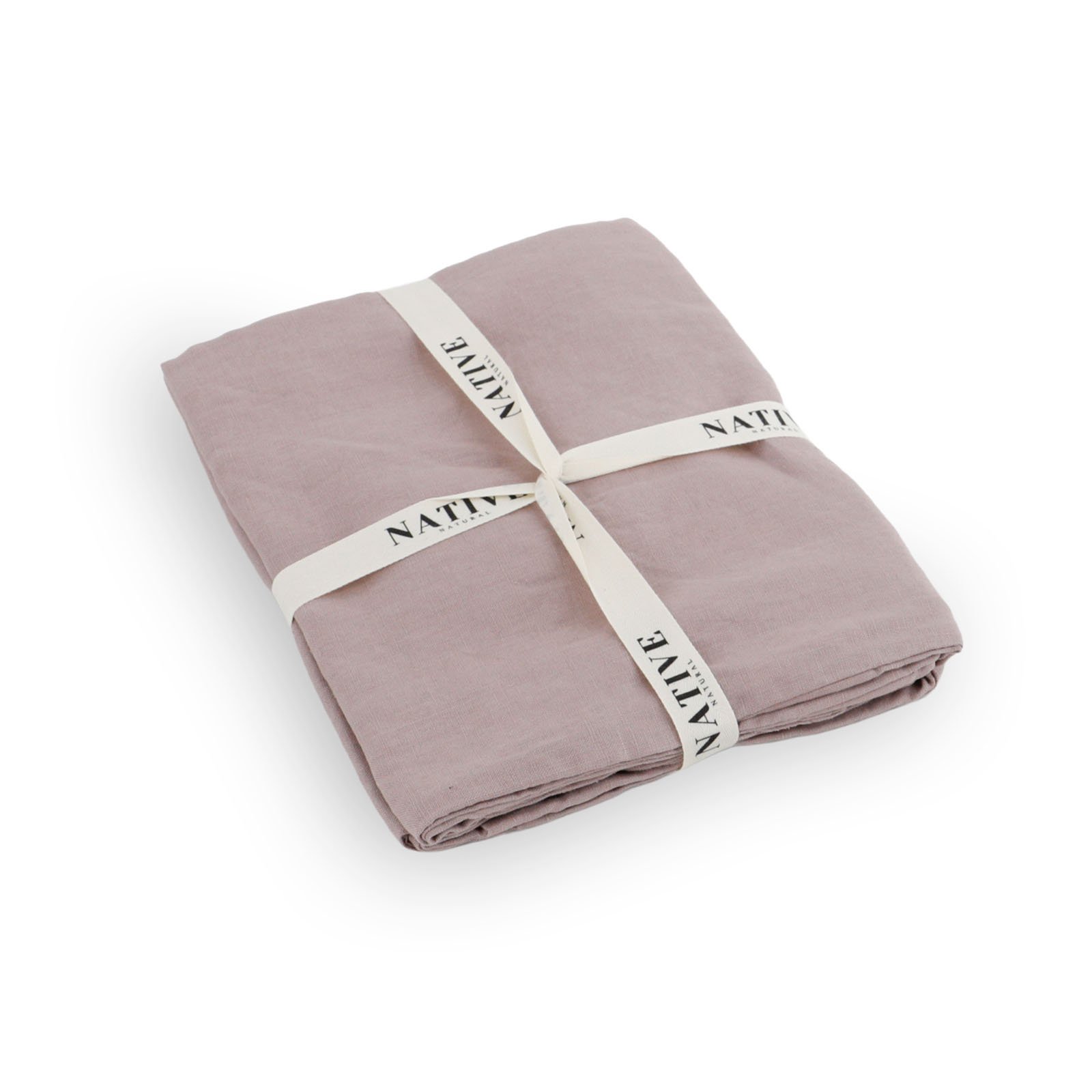Blush Pink Pair Of 100% Linen Pillowcases - Image 2