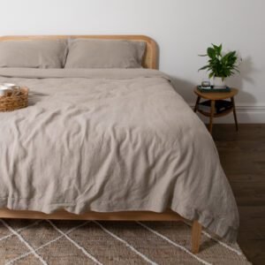 Natural 100% Linen Duvet Cover