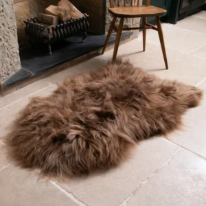 Light Brown Icelandic Sheepskin Rug