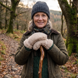 Natural Beige Unisex Merino Wool Gloves