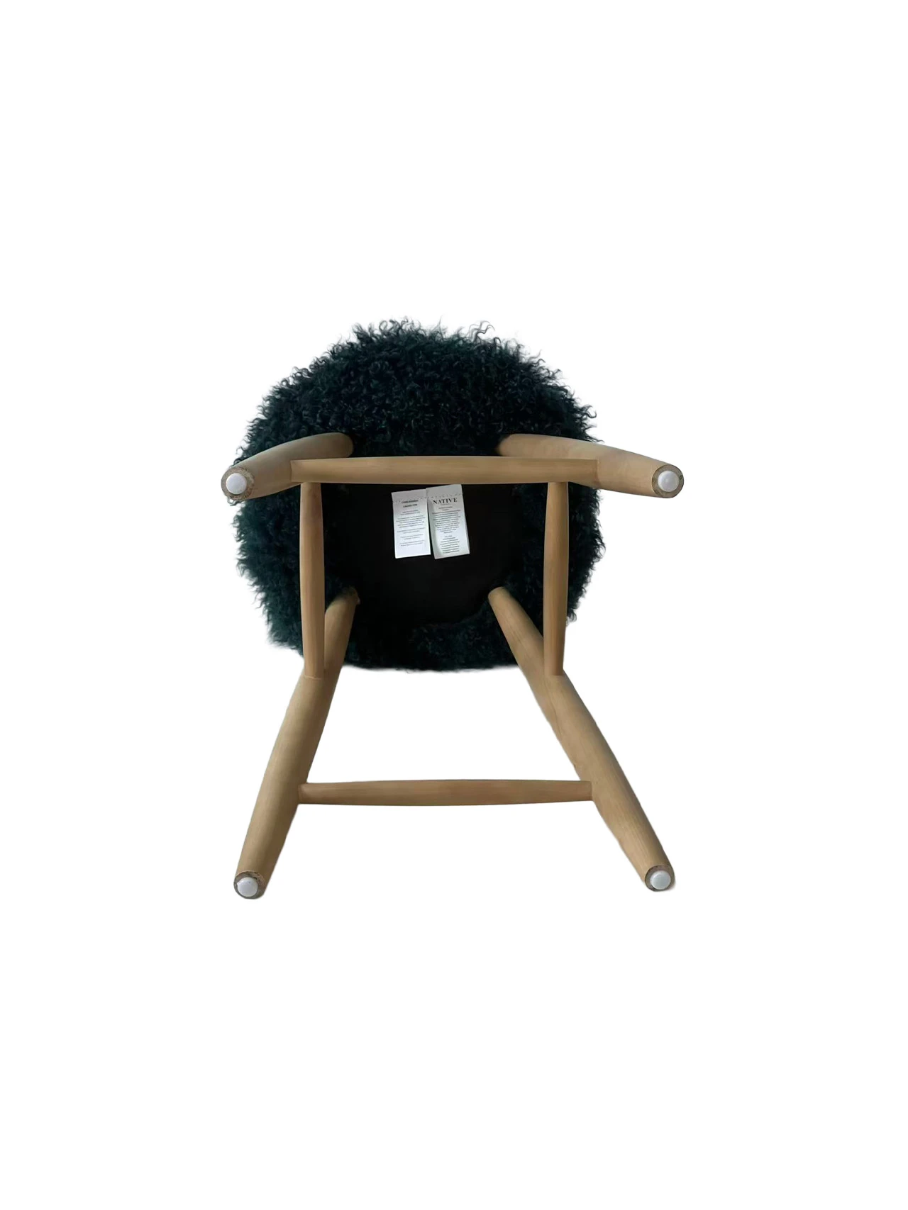 Curly Sheepskin Bar Stool - Image 19