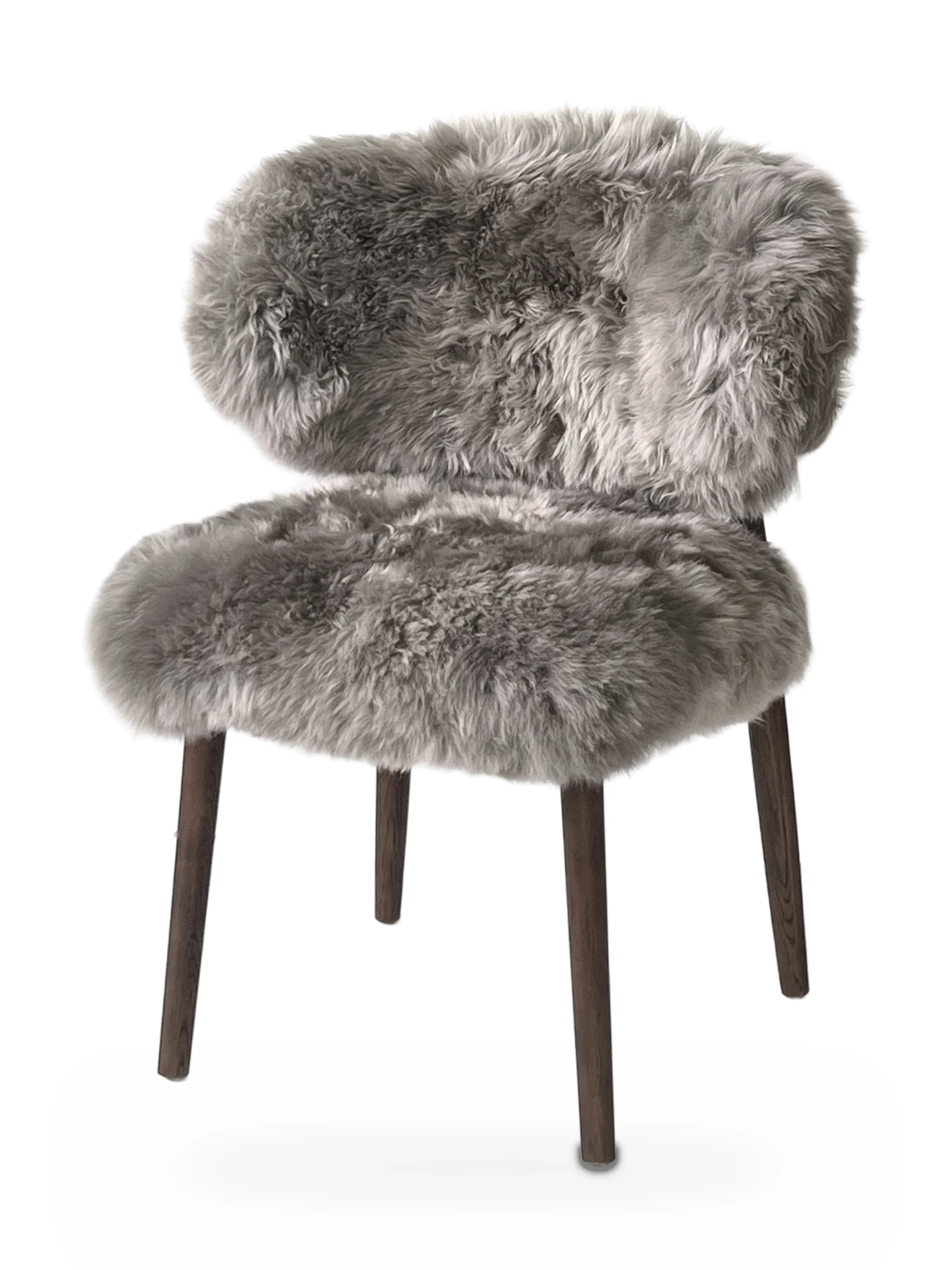 Genuine Longwool Sheepskin Dining Chair (set of 2) - Image 12
