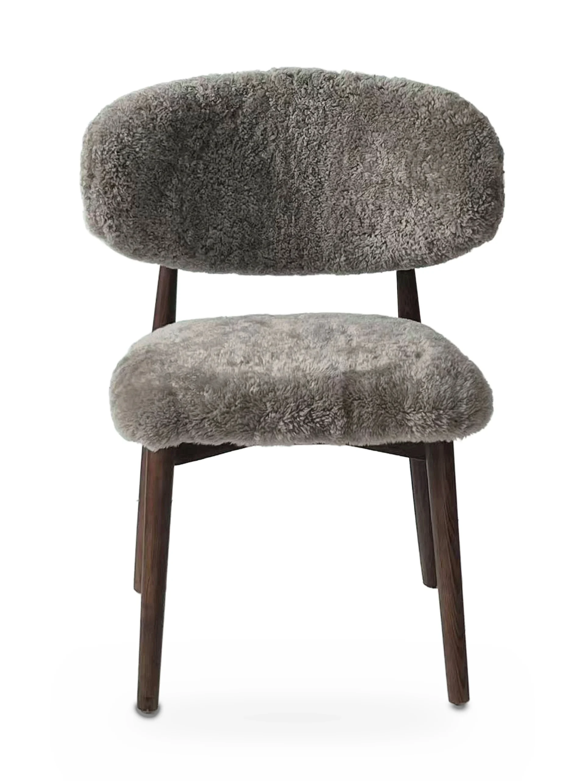 Genuine Short Fur Sheepskin Dining Chair (set of 2) - Image 21