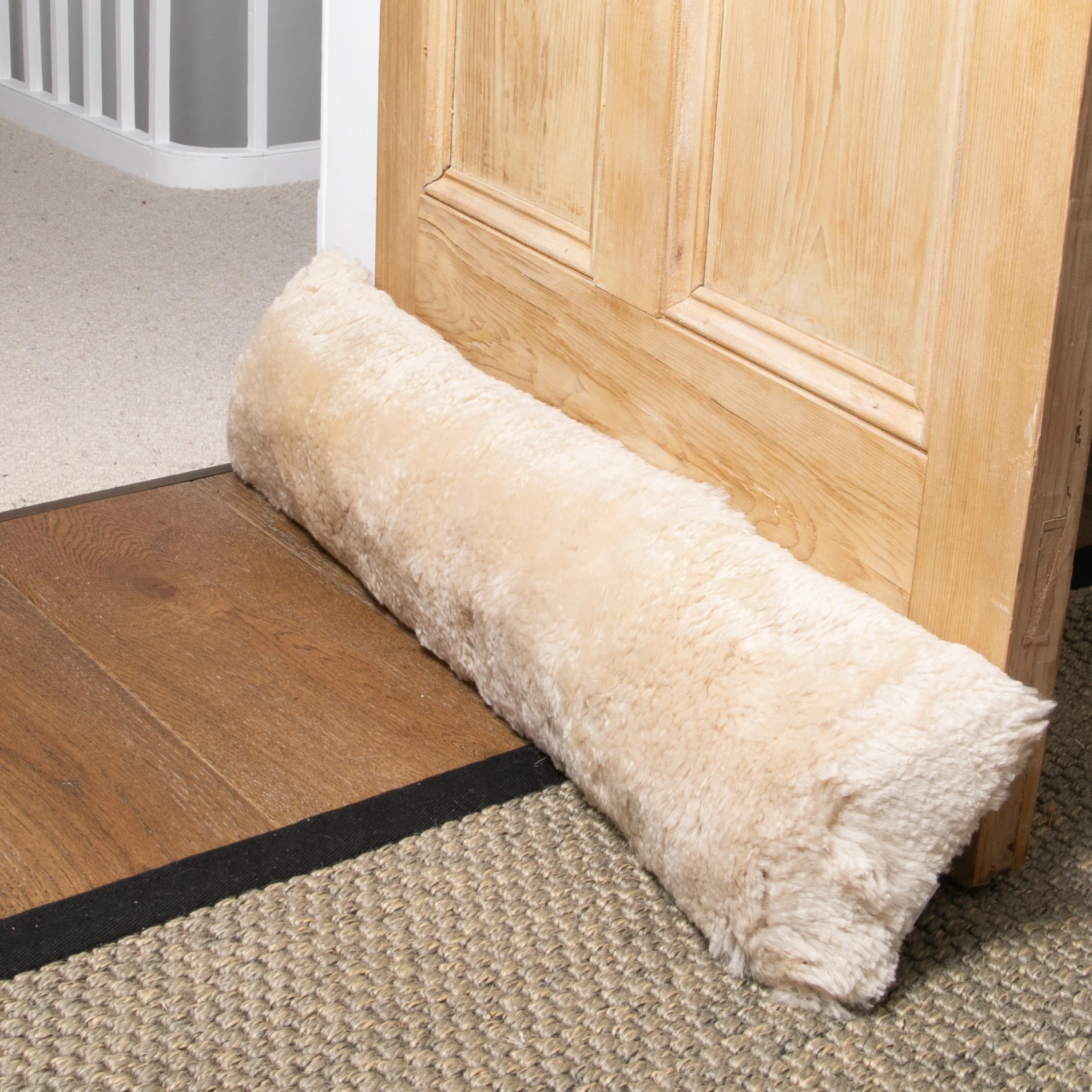 Genuine Sheepskin Draft Excluder - Image 2
