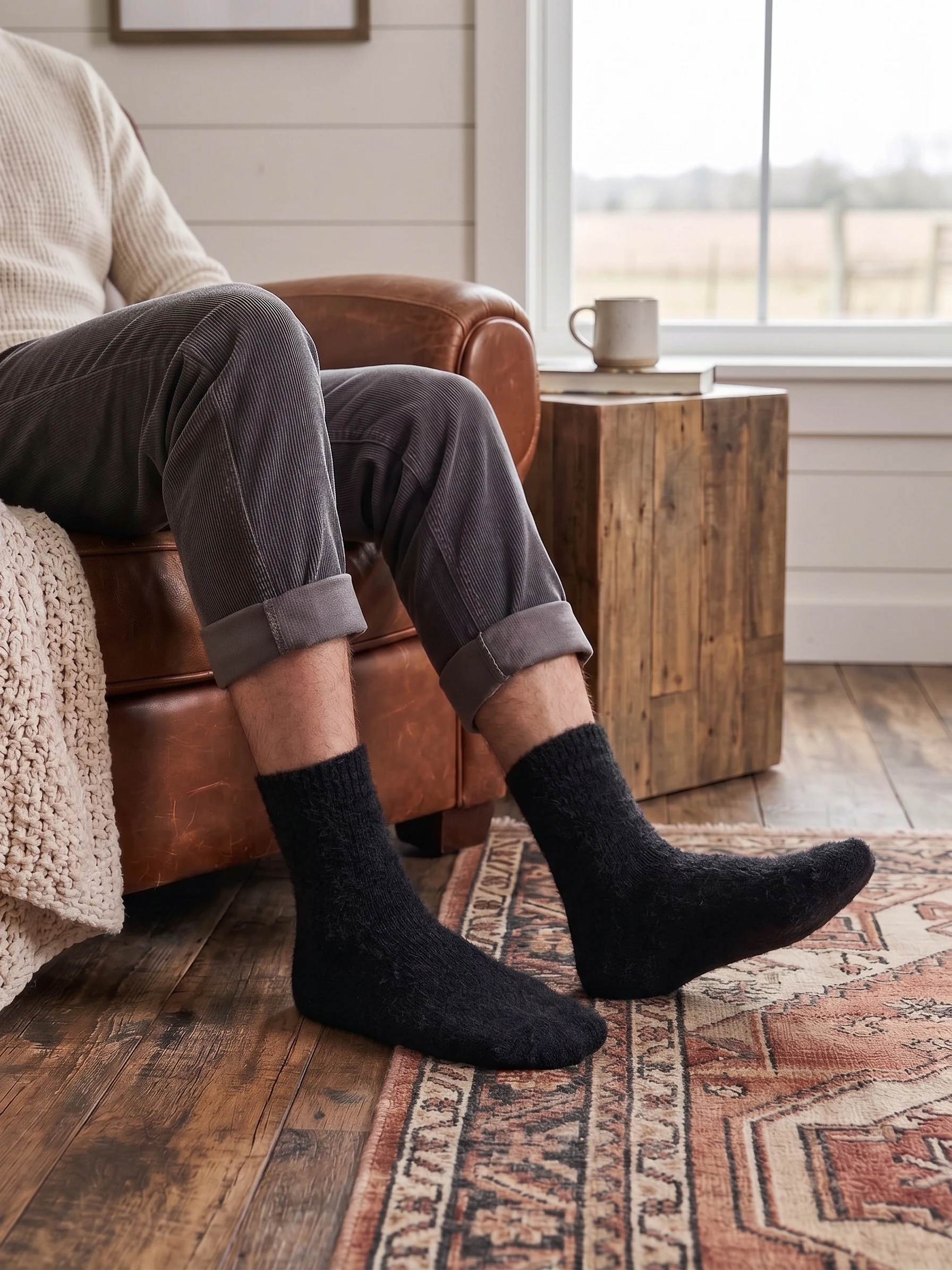 Alpaca Wool Everyday Socks - Image 3