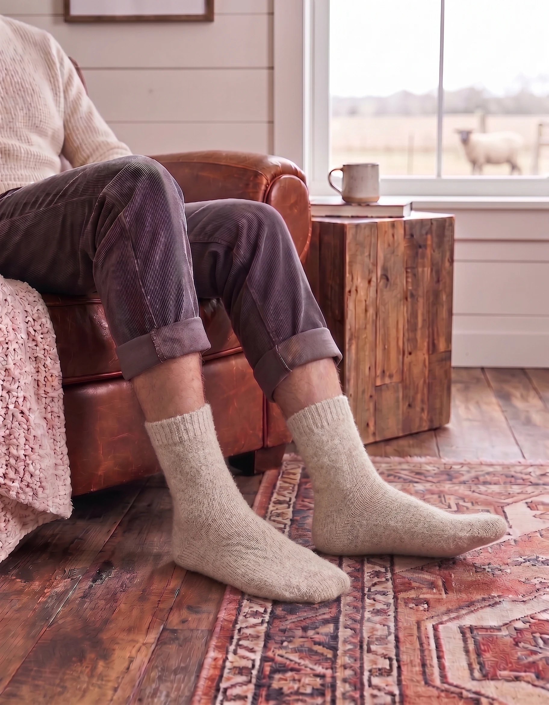 Alpaca Wool Everyday Socks - Image 9