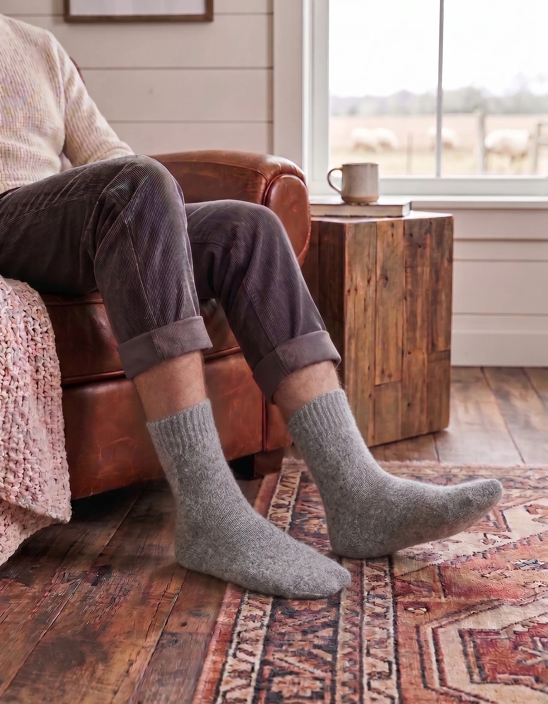 Alpaca Wool Everyday Socks - Image 6